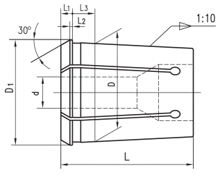 OZ collet /EOC collet