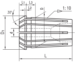 OZ collet /EOC collet