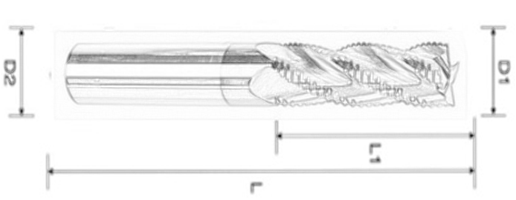 Carbide Roughing End Mills
