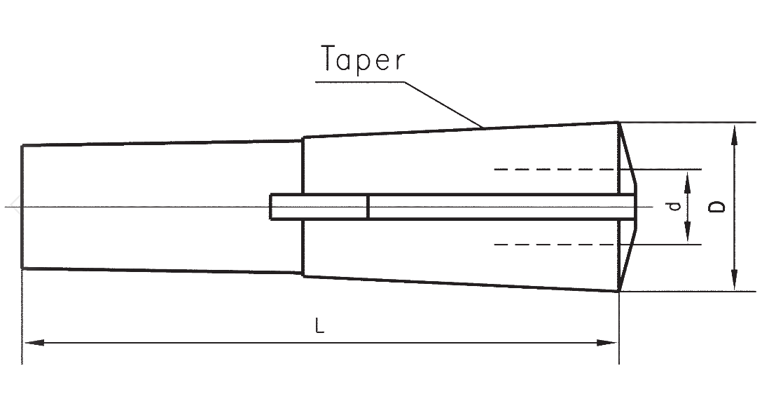 Morse Taper Collet