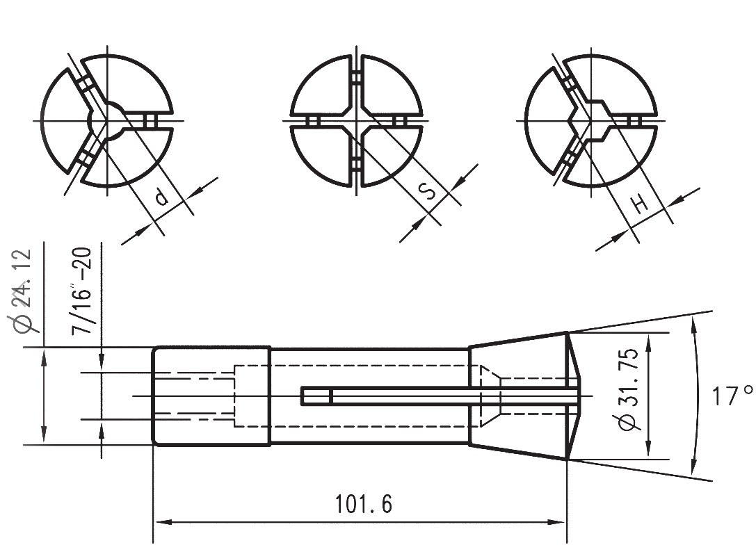 R8 Collet