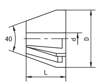 J46 (JSN)Flex Rubber Collet