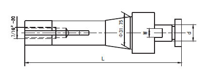 R8 Face Mill Arbor