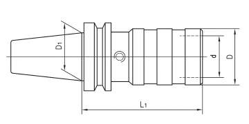 DIN69871  J45 Tapping Chuck