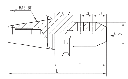 BT End Mill Holder