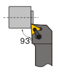 External Turning Toolholder MTJNR 93°