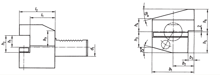 Type B3 Type Toolholder