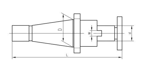 DIN2080 ISO Face Mill Arbor